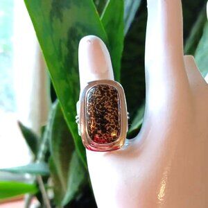 JAY KING APACHE GOLD STERLING RING